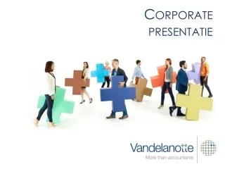Corporate presentatie