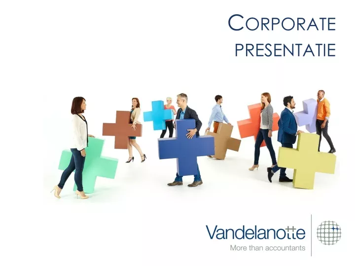 corporate presentatie