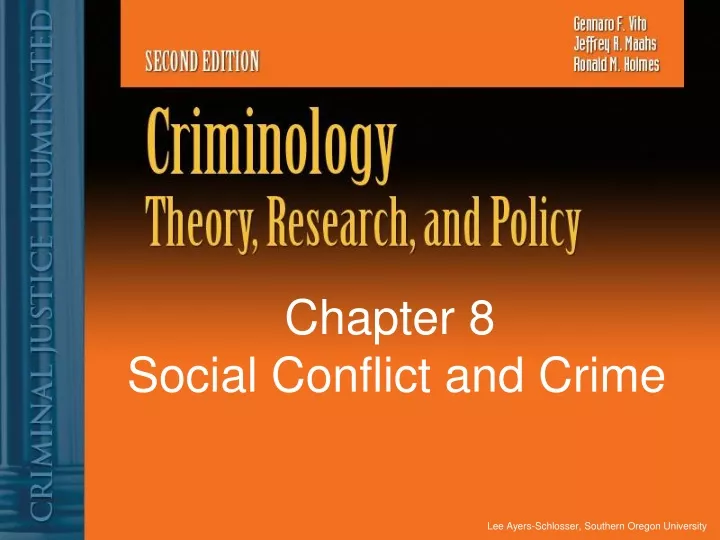 chapter 8 social conflict and crime