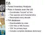 Forest Inventory Analysis Database Query Wizard Overview - slide 1