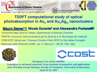 TDDFT computational study of optical photoabsorption in Au n  and Au n Ag m  nanoclusters