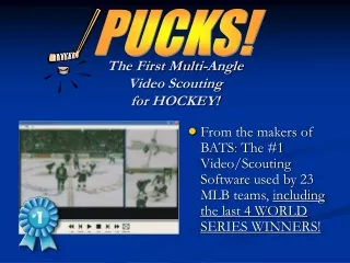 The First Multi-Angle Video Scouting  for HOCKEY!