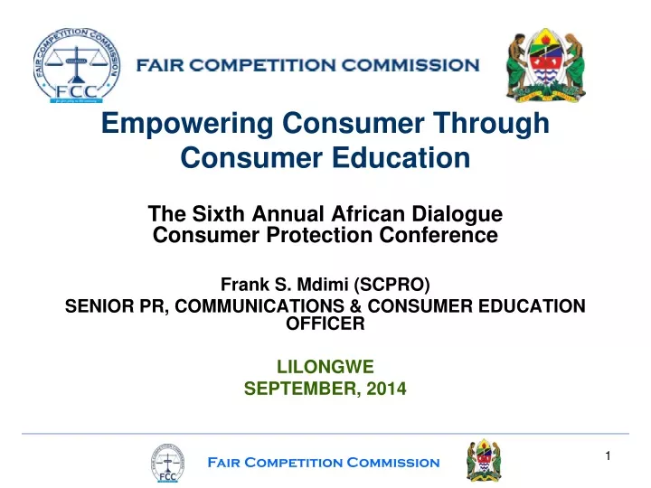 empowering consumer through consumer education