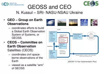 GEOSS and CEO N. Kussul – SRI- NASU-NSAU Ukraine
