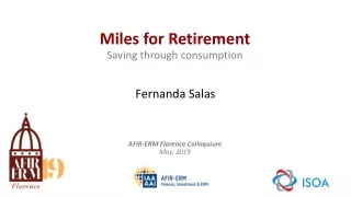 Miles for Retirement