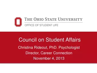 Council on Student Affairs