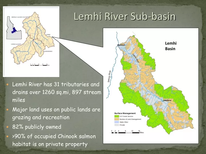 lemhi river sub basin