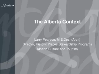 The Alberta Context