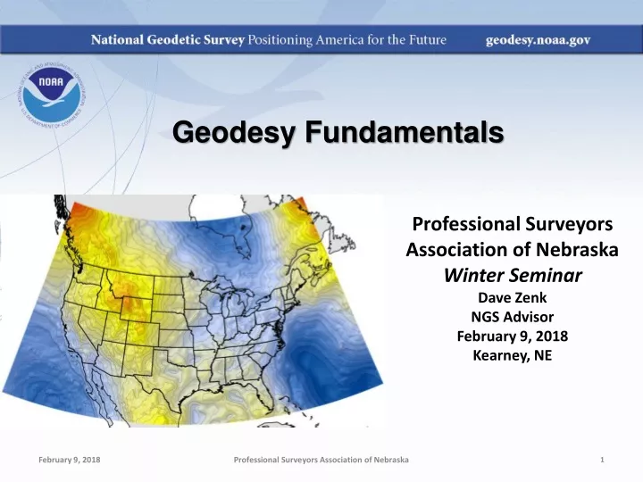 geodesy fundamentals