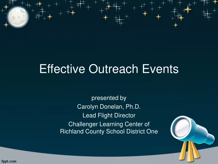 effective outreach events