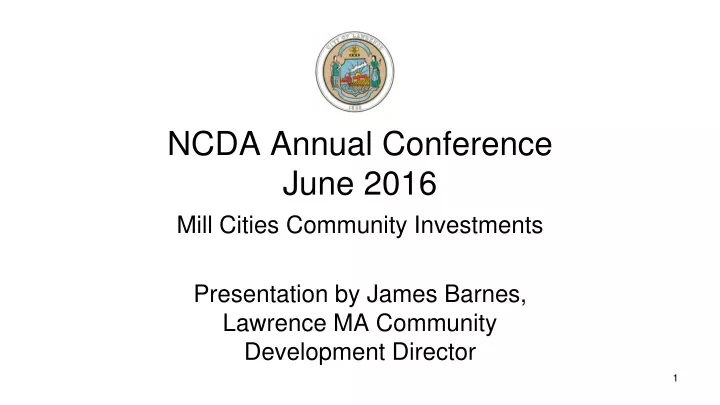 ncda annual conference june 2016