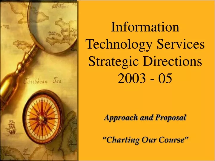 information technology services strategic