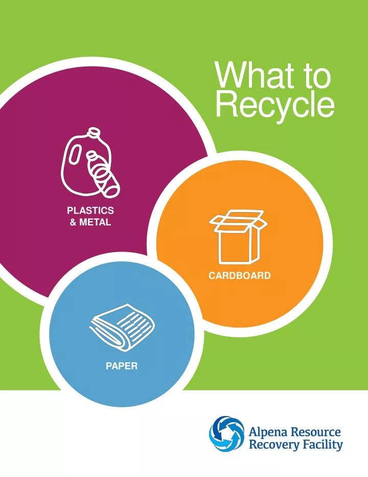 what to recycle