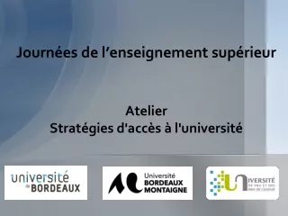 Journées de l’enseignement supérieur