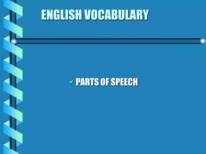 english vocabulary