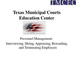 Texas Municipal Courts Education Center
