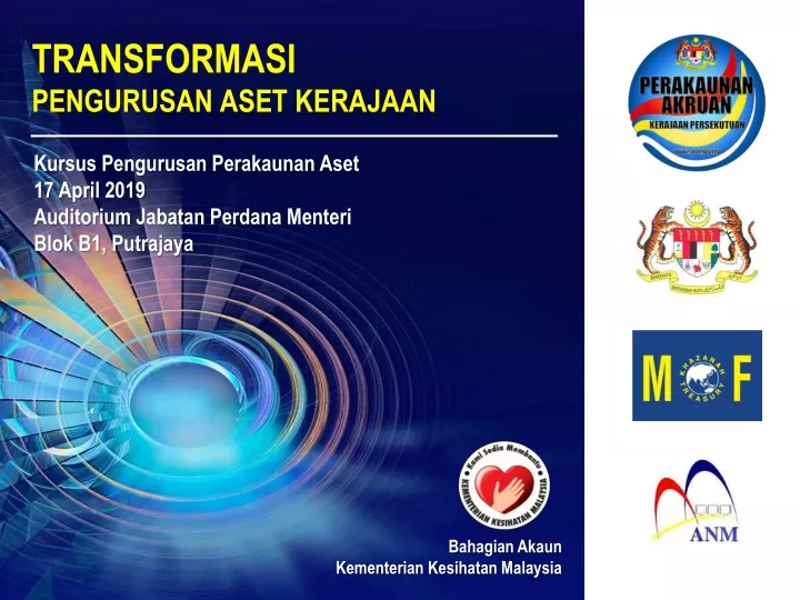 transformasi pengurusan aset kerajaan