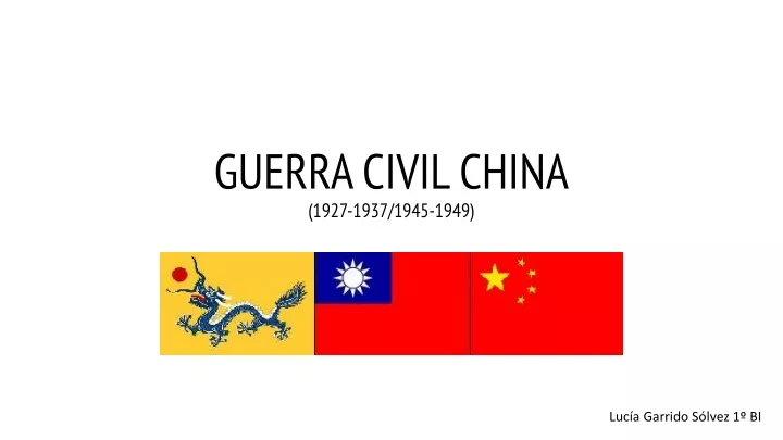 guerra civil china 1927 1937 1945 1949