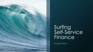 Surfing  Self-Service Finance