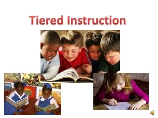 Tiered Instruction
