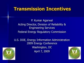 Transmission Incentives