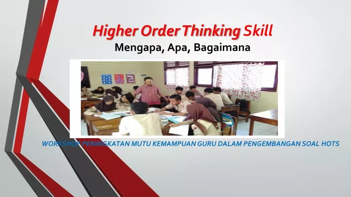 higher order thinking skill mengapa apa bagaimana