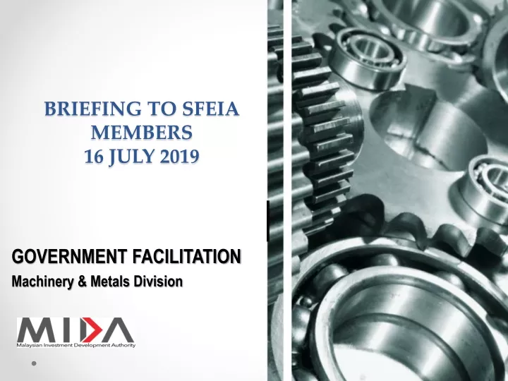briefing to sfeia members 16 july 2019