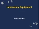 Laboratory Equipment - slide 1