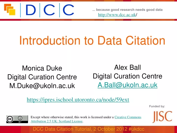 introduction to data citation