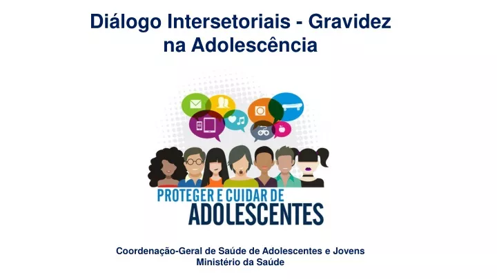 di logo intersetoriais gravidez na adolesc ncia