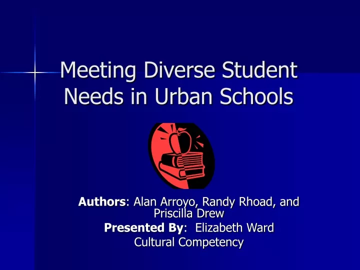 meeting diverse student needs in urban schools