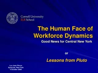 The Human Face of Workforce Dynamics