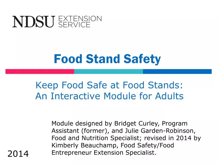 food stand safety