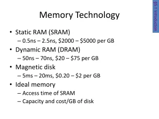 Memory Technology