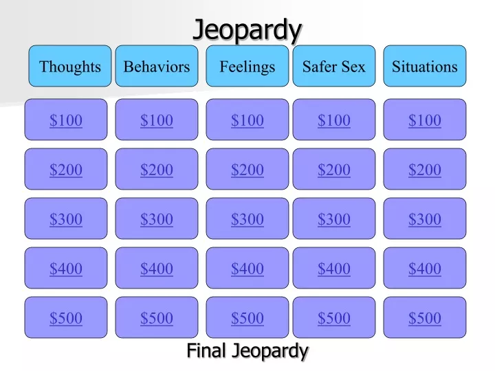 jeopardy