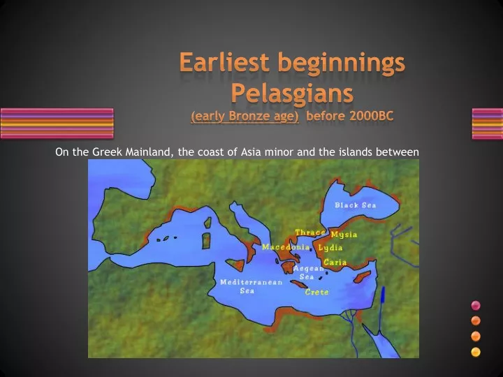 earliest beginnings pelasgians early bronze age before 2000bc