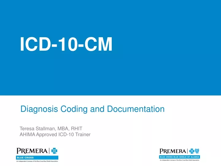 diagnosis coding and documentation