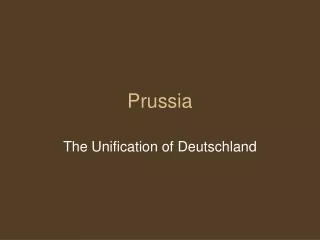 Prussia