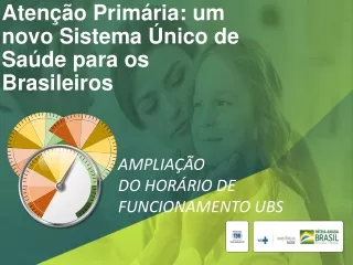 Atenção Primária: um novo Sistema Único de Saúde para os Brasileiros