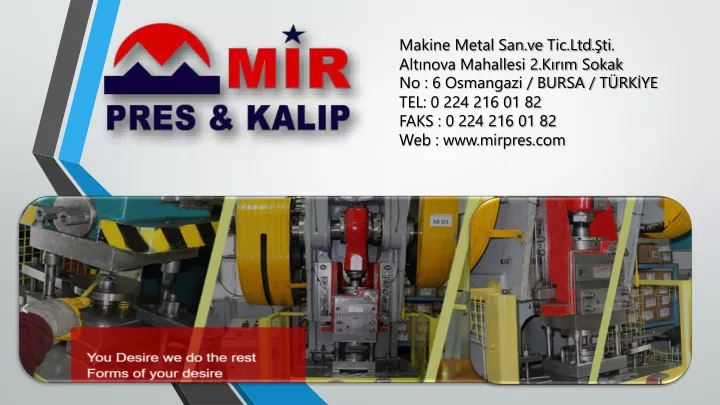 makine metal san ve tic ltd ti alt nova mahallesi