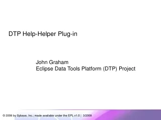 DTP Help-Helper Plug-in
