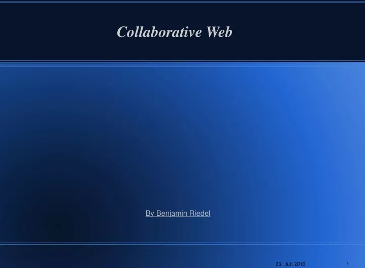 collaborative web