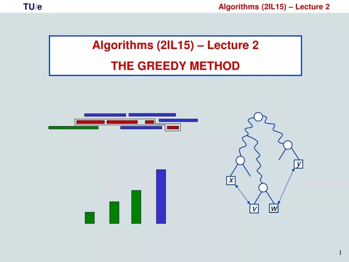 algorithms 2il15 lecture 2 the greedy method