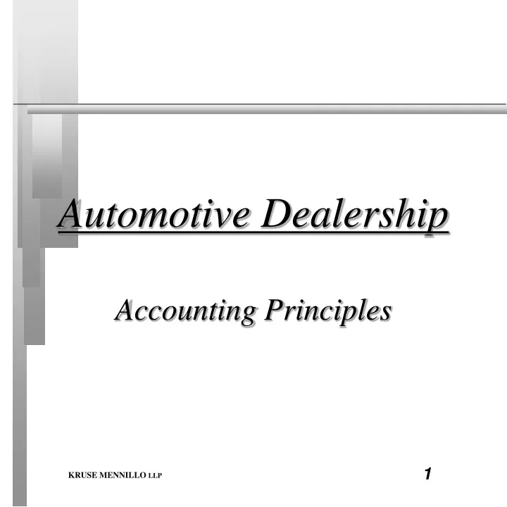 automotive dealership
