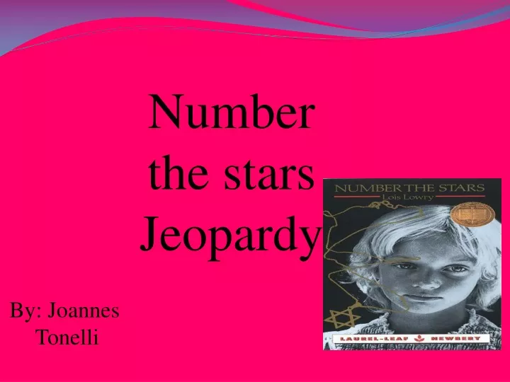 number the stars jeopardy