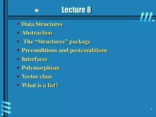 Lecture 8