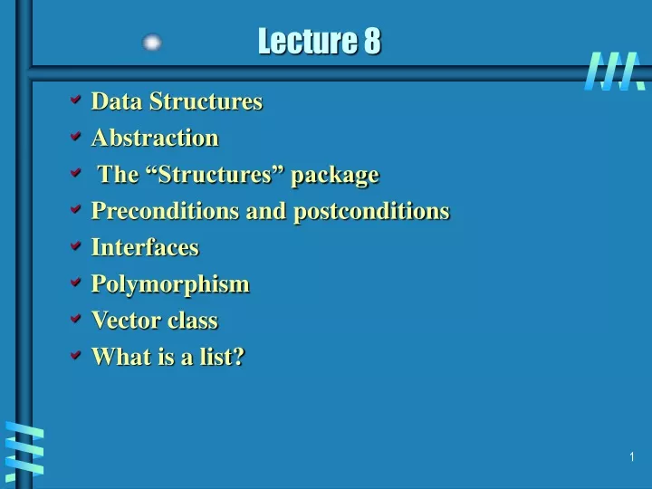 lecture 8