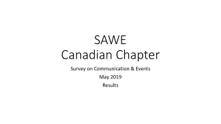 SAWE  Canadian Chapter