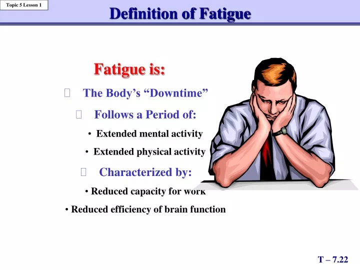 definition of fatigue