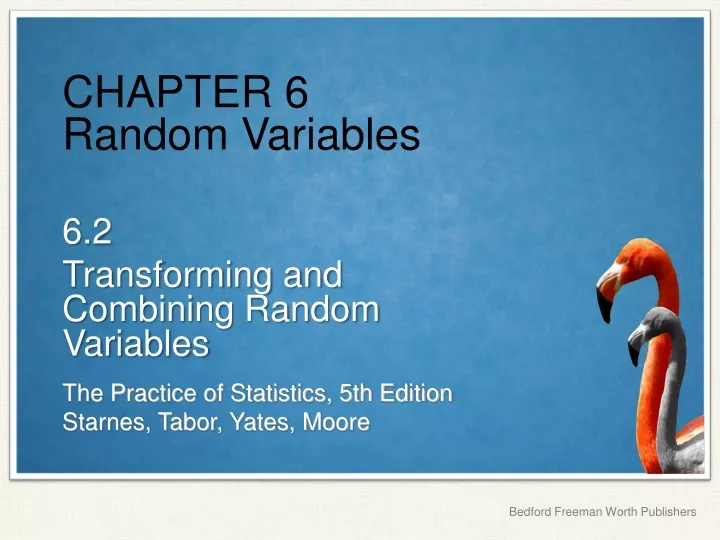 chapter 6 random variables